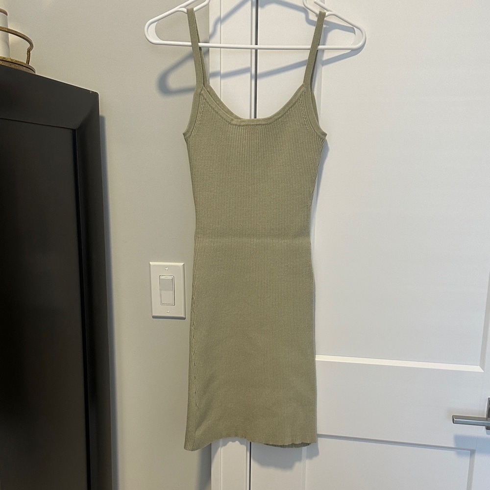 Rhythm Olive Mini Dress